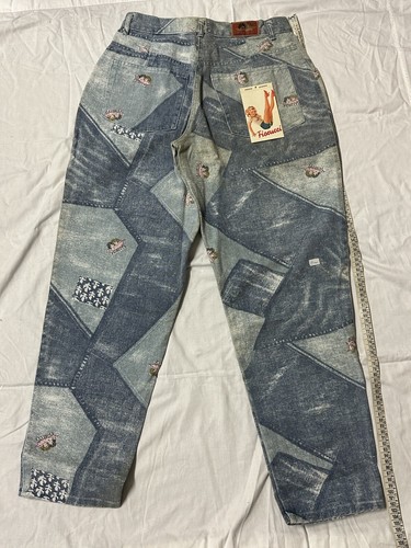 Pantaloni fiorucci con angeli - pantaloni,