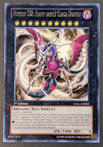 Yugioh tcg number - 1x, c92