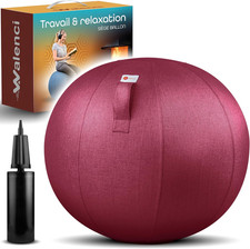 Palla Da Seduta Ufficio Ergonomica Lavoro E Relax, Sedia a Pallone, Comfort per 