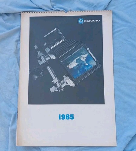 Calendario piaggio anno 1985 - calendario,