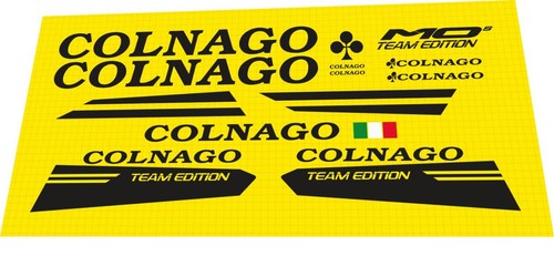 Set decalcomanie colnago m10 - decalcomanie,
