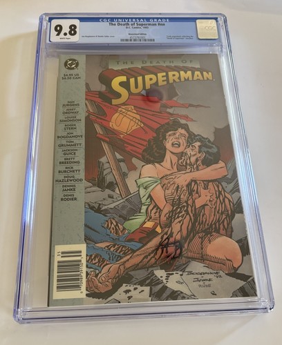 Morte superman cgc 9 8 - di, 9.8