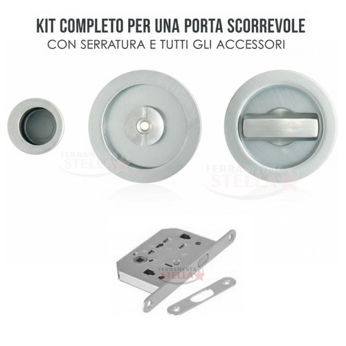 Kit porte scorrevoli - kit, nottolino