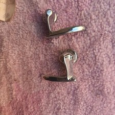 (COPPIA) MANIGLIA CHIUSURA VOLETTO DEFLETTORE FIAT 1300 1500 850 COUPE VIGNALE