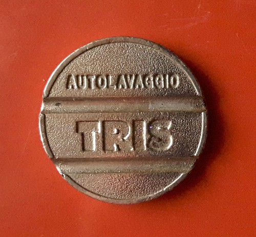 Gettone autolavaggio tris - gettone,
