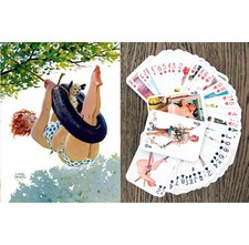 Carte da gioco (mazzo poker 54 carte) HILDA poster film vintage FlonzGift 004