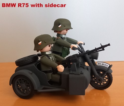 Bmw r75 soldier - bmw, r75,