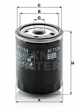 Filtro Mann-filter W 712/4