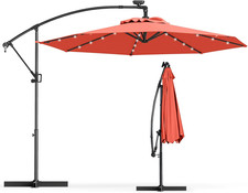 Ombrellone LED Da Giardino Con