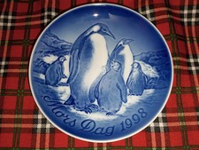 PIATTO DA COLLEZIONE IN PORCELLANA DANESE Mother's Day MAMMA 1998 VINTAGE