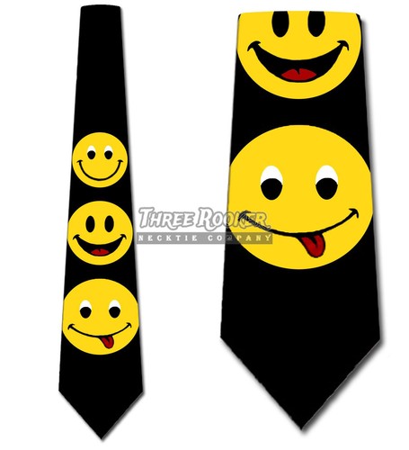 Cravatte happy face smiley - cravatte,