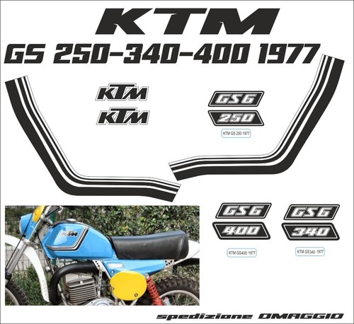 Adesivi kristal ktm gs - adesivi,