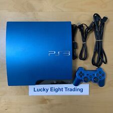 Console PS3 Splash Blu CECH 3000B 320GB Completa di Accessori Slim [CC]