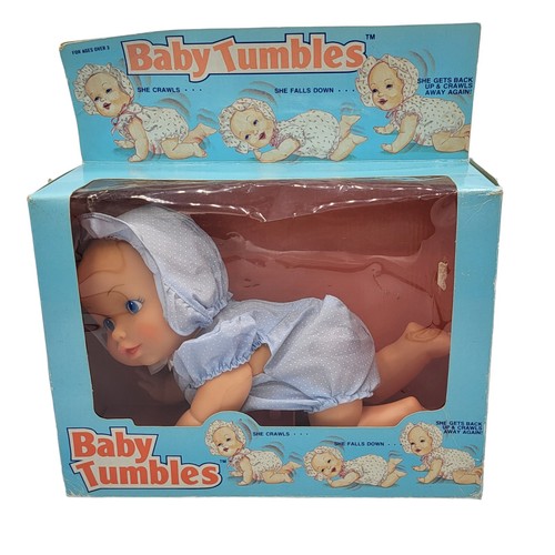 Bambola vintage baby tumbles - bambola,