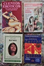 Lotto 4 romanzi erotici MARIMBA LA METICCIA DI FUOCO ZECCHI HAREM IN OFFERTA