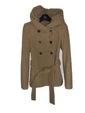 Cappotto Donna Zara beige Color Cammello Taglia M , Cappotto Corto