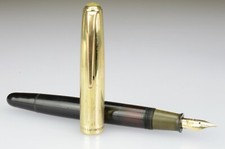 Columbus 60 Stilografica "Pistone" Nib Flex "F" 14Kt-585 Made in Italy 1950s