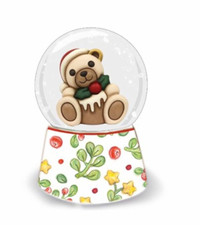 Thun Boule de neige con Teddy palla di vetro