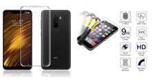 COVER per Xiaomi POCOPHONE F1 M1805E10 CUSTODIA TPU soft GEL + PELLICOLA vetro