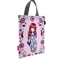 Borsetta, pochette formato 18x24 con zip. My gift to you- Gorjuss