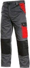 Pantaloni da Lavoro Uomo CXS Phoenix Cefeus Grigio/Rosso Multitasche - PW Store