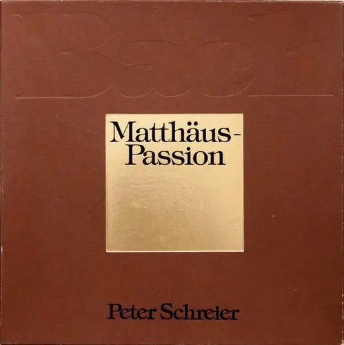 Box bach matthäus - bach, matthäus-passion