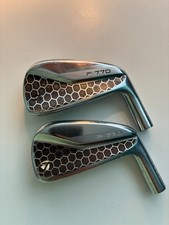 taylormade p770, 4 and 5 iron head, custom design on the back, used