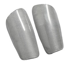 (Silver S)1Pair Soccer Shin