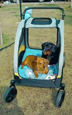 Passeggino per Cani Passeggino per Animali Domestici Trolley per Cani Pieghevole Bingopaw con 4 Ruote 