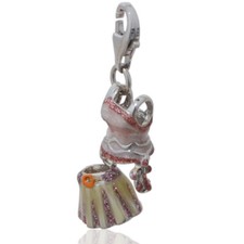 Ciondolo charm vestito da