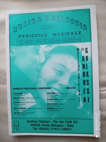 Andrea galassi musica e - galassi, "musica