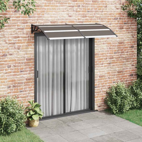 Pensilina per porta nera - porta,