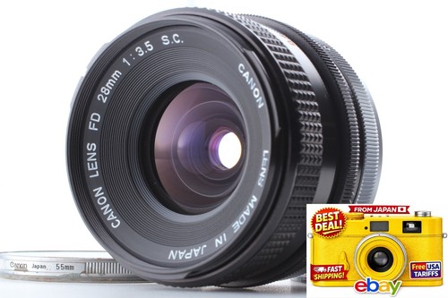 Mint canon fd 28mm - canon,