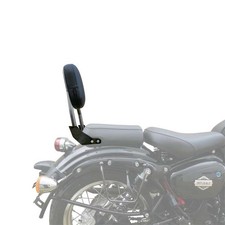 Black Steel Passenger Backrest