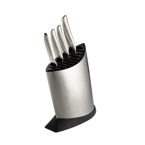 Global sai piece knife block - knife,