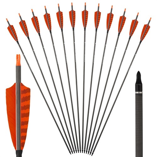 12pk frecce in - in, carbonio