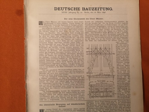 1898 bz 22 ulm münster - 22,