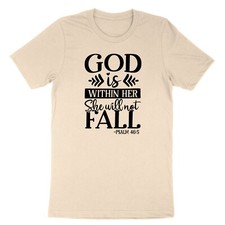 Maglietta versetto biblico Dio