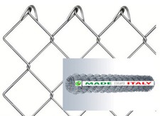 RETE RECINZIONE METALLICA ZINCATA  MAGLIA SCIOLTA  50X50  