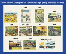 Catalogo Corgi Toys 1958-1962