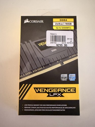 Corsair vengeance lpx gb - corsair, 16