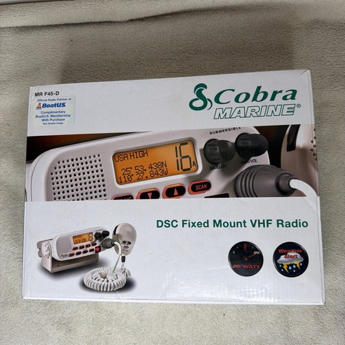 Cobra marine radio - radio, vhf