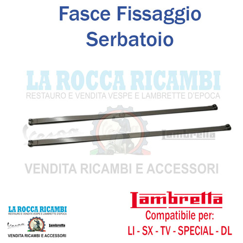 Fasce serbatoio cromate - fasce,