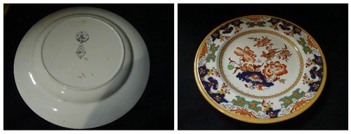Piatto ceramica inglese - piatto, in