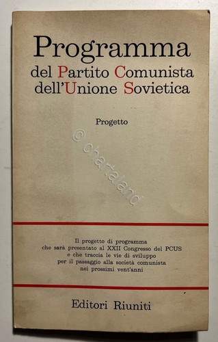 Programma del partito - programma,