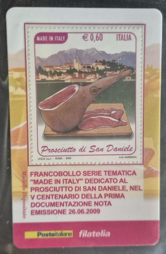 Italia 2009 tessera filatelica - italia,