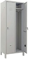 Armadio Spogliatoio 2 POSTI 'Pratiko' in Lamiera Verniciata Fornito Smontato