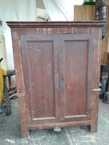 Armadio pioppo metà 800 - pioppo,