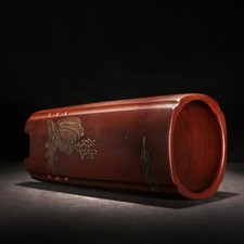 Zisha cinese 10" dipinto