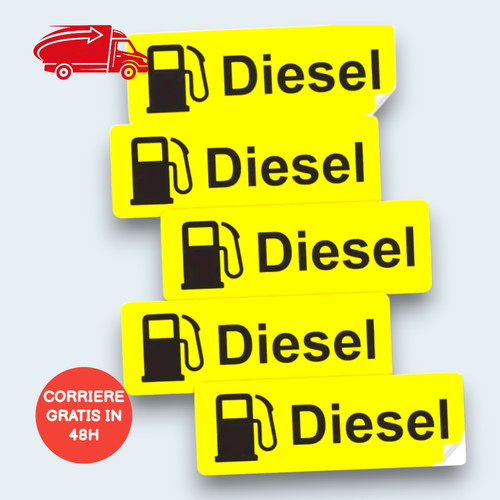 5pz adesivi diesel - , auto